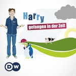 Logo of the podcast Harry – gefangen in der Zeit | Audios | DW Deutsch lernen Podcast Harry – gefangen in der Zeit | Audios | DW Deutsch lernen