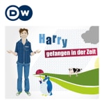 Logo of the podcast Harry – gefangen in der Zeit | Learning German | Deutsche Welle Podcast Harry – gefangen in der Zeit | Learning German | Deutsche Welle