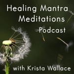 Logo of the podcast healing mantra meditations podcast Podcast healing mantra meditations podcast