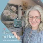 Logo of the podcast Heart to Heart with artist Amanda Hilburn Podcast Heart to Heart with artist Amanda Hilburn