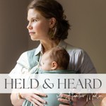 Logo of the podcast Held & Heard: Infant potty training, elimination communication & postpartum motherhood Podcast Held & Heard: Infant potty training, elimination communication & postpartum motherhood