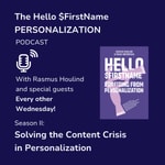 ’Hello $FirstName’ - marketing experts discussing the topic of personalization