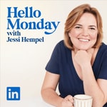 Logo of the podcast Hello Monday with Jessi Hempel
