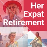 Logo of the podcast Her Expat Retirement Podcast Her Expat Retirement