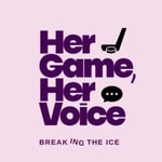 Logo of the podcast Her Game, Her Voice