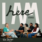 Logo of the podcast here I AM stories Podcast here I AM stories