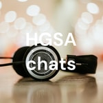 Logo of the podcast HGSA chats Podcast HGSA chats