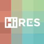 Logo of the podcast Hi-Res Podcast Hi-Res