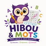 Logo of the podcast Hibou & Mots – Jeux Éducatifs et Mots Mêlés Podcast Hibou & Mots – Jeux Éducatifs et Mots Mêlés