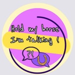 Logo of the podcast Hold my horse, I'm talking! Podcast Hold my horse, I'm talking!