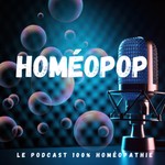 Logo of the podcast Homéopop Podcast Homéopop