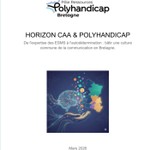 Logo of the podcast HORIZON CAA & POLYHANDICAP - De l'expertise des ESMS à l'autodétermination : bâtir une culture commune de la communication en Bretagne. Podcast HORIZON CAA & POLYHANDICAP - De l'expertise des ESMS à l'autodétermination : bâtir une culture commune de la communication en Bretagne.