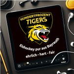 Logo of the podcast Hundertprozent Tigers Podcast Hundertprozent Tigers