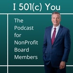 Logo of the podcast I 501(c) You - The Podcast for NonProfit Board Members