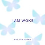 Logo of the podcast I am woke Missing podcast logo