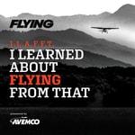 Logo of the podcast I Learned About Flying From That Logo of the podcast I Learned About Flying From That