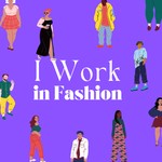 Logo of the podcast I Work in Fashion Podcast I Work in Fashion