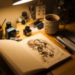 Logo of the podcast Inktober Daily: Your Creative Companion Podcast Inktober Daily: Your Creative Companion