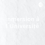 Logo of the podcast inmersion à l´Université Podcast inmersion à l´Université