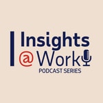 Logo of the podcast Insights@work Podcast Insights@work
