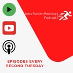 Logo of the podcast Insta Runners Roundup Missing podcast logo