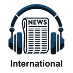 Logo of the podcast International News Podcast International News