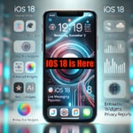 Logo of the podcast ios 18 is HERE ! Podcast ios 18 is HERE !