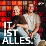 Logo of the podcast IT IST ALLES. Podcast IT IST ALLES.