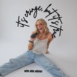 Logo of the podcast it's cringe, but it's true