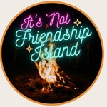 Logo of the podcast It's Not Friendship Island - A Love Island Recap Podcast Missing podcast logo