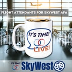 Logo of the podcast It’s Time Live - SkyWest AFA Podcast It’s Time Live - SkyWest AFA