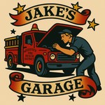 Logo of the podcast Jake's Garage Podcast Jake's Garage