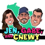 Logo of the podcast Jen, Gabe & Chewy Podcast Jen, Gabe & Chewy