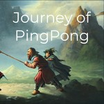 Logo of the podcast Journey of PingPong Podcast Journey of PingPong