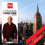 Logo of the podcast J't'emmène à New York Podcast J't'emmène à New York