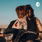 Logo of the podcast Juice WRLD death conspiracy theory Logo of the podcast Juice WRLD death conspiracy theory