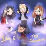 Logo of the podcast Julie and the Podcasters Podcast Julie and the Podcasters