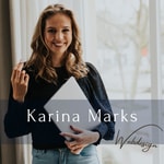 Logo of the podcast Karina Marks | Spotlight op webdesign Podcast Karina Marks | Spotlight op webdesign