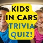 Logo of the podcast Kids in Cars Trivia Quiz Podcast Kids in Cars Trivia Quiz