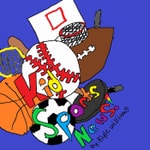 Logo of the podcast kids sports Podcast kids sports