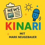Logo of the podcast KINARI - Euer Kindernachrichten-Podcast Podcast KINARI - Euer Kindernachrichten-Podcast