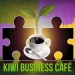 Logo of the podcast Kiwi Business Café Podcast Kiwi Business Café