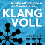 Logo of the podcast Klangvoll – aus dem Maschinenraum des Musikbetriebes Podcast Klangvoll – aus dem Maschinenraum des Musikbetriebes