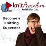 Logo of the podcast KnitFreedom: Become a Knitting Superstar Podcast KnitFreedom: Become a Knitting Superstar