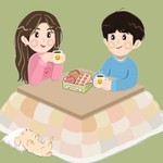 Logo of the podcast kotatsu & coffee talk Podcast kotatsu & coffee talk