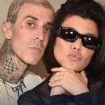 Logo of the podcast Kourtney Kardashian Travis Barker Baby Podcast Kourtney Kardashian Travis Barker Baby