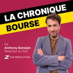 Logo of the podcast La Chronique Bourse Podcast La Chronique Bourse