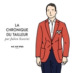 Logo of the podcast La Chronique du Tailleur - Julien Scavini Podcast La Chronique du Tailleur - Julien Scavini