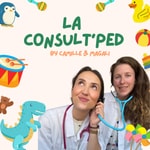 Logo of the podcast La consult' ped Podcast La consult' ped