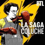 Logo of the podcast La saga Coluche Podcast La saga Coluche